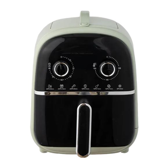 Double-Knob Mechanical Control Visual Square Air Fryer: Den perfekte kombination af enkel drift og sund madlavning